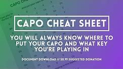 Capos: The Capo Cheat Sheet