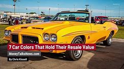 7 Car Colors That Hold Their Resale Value