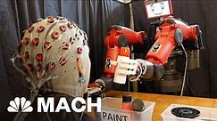 Baxter The Friendly Robot Functions Using Mind Control | Mach | NBC News