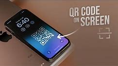 How to Scan QR Codes on iPhone without Camera (tutorial)