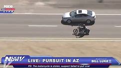 FULL Video: OUTRAGEOUS Motorcycle Chased by Police in Arizona - FNN