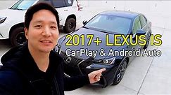 2017-2020 LEXUS IS | Wired Apple CarPlay & Android Auto | Install & Demonstration