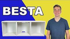 BESTA TV Bench IKEA Tutorial | Step by Step