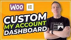 Customize WooCommerce My Account Page | Elementor & JetWooBuilder