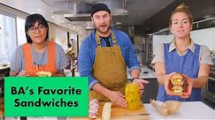 Pro Chefs Make Their Favorite Sandwiches | Test Kitchen Talks | Bon Appétit