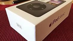Apple iPod classic 7th generation unboxing
