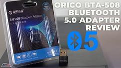 ORICO BTA-508 Wireless USB Bluetooth 5.0 Adapter Setup & Review! Best USB Bluetooth Dongle for PC?