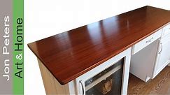 How to make a wooden countertop by Jon Peters