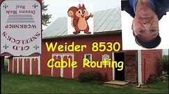 Weider 8530 Cable Routing