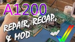 Commodore Amiga A1200 Repair, Recap & Small Mods (FPU & Clock Port)