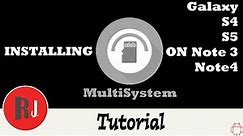 How to install MultiSystem App Tool on your Galaxy S4, S5, Note 3, & Note 4