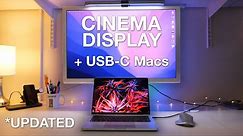 Connect Cinema Display to USB-C Mac! (UPDATED)