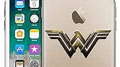 Head Case Designs Officially Licensed Justice League Movie Wonder Woman Logos Soft Gel Case Compatible with Apple iPhone 7/8 / SE 2020 & 2022