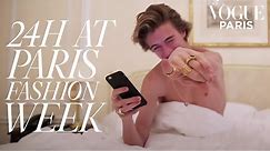 24 hours of Fashion Week with Lucky Blue Smith for Balmain | Vogue Hommes