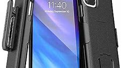 iPhone 11 Pro Max Belt Clip Case (2019 DuraClip) Ultra Slim Cover with Holster (Black)