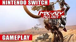MX vs ATV All Out Nintendo Switch Gameplay