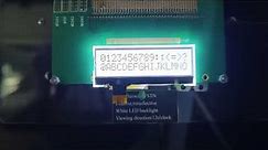 16x2 COG FSTN LCD in working condition
