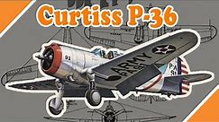 Why did the Curtiss P-36 Hawk fail in the US but be used by the world?