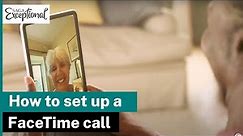 How to set up a FaceTime call on your iPad – video call anyone