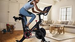 Sweating at home with Peloton