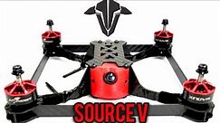 TBS Source V - Drone Racing Box frame - $26 racing quadcopter frame Full review