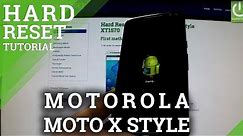 Hard Reset MOTOROLA Moto X Style XT1572 - how to factory reset
