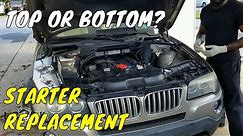 How To Replace Starter (TIPS) | 2007 BMW X3