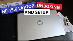 HP 15.6 Inch Laptop with Intel Core i5 processor Unboxing