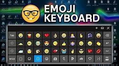 [PC] Windows 10 Emoji Keyboard 😀🤣😍🤓👸🍗🚑💘