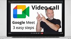 How to set up a video call on Google Meet with 3 easy steps