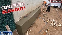 How to Pour a Concrete Curb