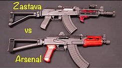 Zastava ZPAP92 vs Arsenal SAM7K-44 - Ultimate AK Pistols
