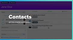 Getting Started Guide: Contacts Overview