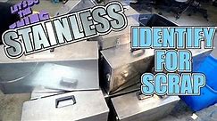 Scrapping Stainless Steel - Identification Tips 304 vs 316 - Scrap Metal Guide
