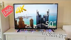 Are Cheap 4K TV's Worth Buying ? - Hitachi 50 Inch 4K Ultra HD Smart TV Review
