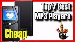 🎵🔥 TOP 7 BEST Budget MP3 Players on Amazon [2024]✅[Cheap] Under $100 / Bluetooth / Iphone / Android