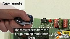 How to program a Prastel TC4E remote