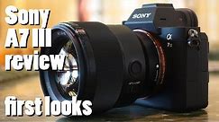 Sony A7 III review - first looks