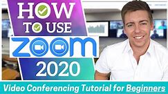 HOW TO USE ZOOM | Video Conferencing Tutorial for Beginners
