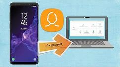 How to Backup Samsung Galaxy S9 Contacts to Computer