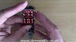How to set Time & Date of LED Watch | Lava Faceless LED Watch Settings guide