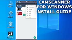 How to Install CamScanner on Windows 2019 Guide