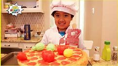 Ryan pretend play cooking toys food with Kitchen Play set 1hr video!!!