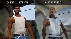 GTA SA: Definitive Edition vs Modded Original (Trailer Comparison)