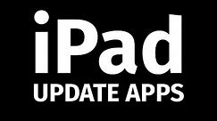 How to Update Apps on iPad, iPad mini, iPad Air, iPad Pro | 2020