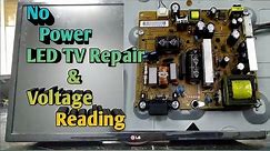 LG LED TV Repair, No power troubleshooting (Tagalog)