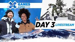 Day 3 Livestream with Jack Mitrani & Gabby Maiden | X Games Aspen 2024