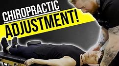 63 Year Old Woman Gets Neck & Back Cracking! // Chiropractic Adjustment