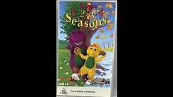 Opening To Barney’s 1-2-3-4 Seasons 1997 VHS Australia (ABC Version)
