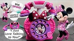8 minutes satisfying with unboxing Disney Minnie Mouse Telephone ☎️ | ASMR